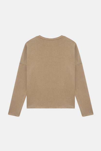 Round Neck Dropped Shoulder SUICIDE AWARENESS Graphic Sweatshirt